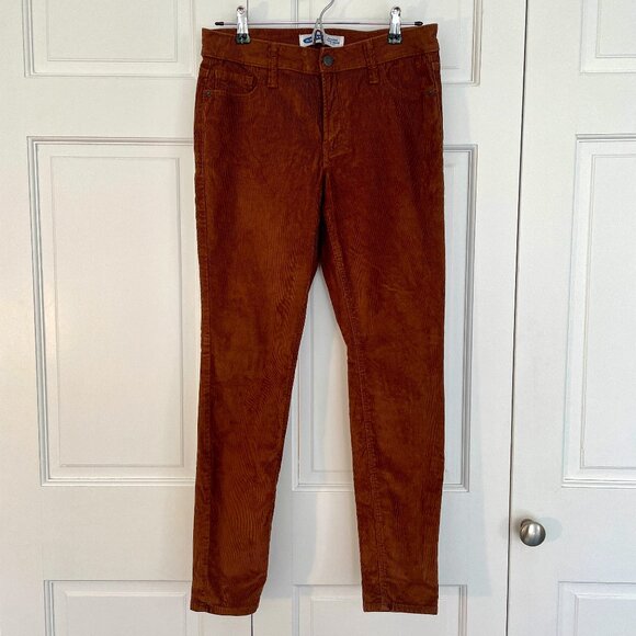 Old Navy Pants - Old Navy "Rockstar Super Skinny" Mid-Rise Corduroy Pants | Women's Size 6